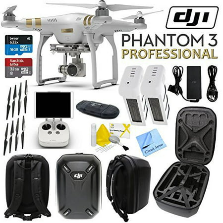 UPC 636980401607 product image for DJI Phantom 3 Professional Quadcopter Drone with 4K UHD Video Camera w/ CS Hard  | upcitemdb.com