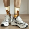 thumbnail image 6 of Fuzoiu Pastoral Sunflower Corgi Print Athletic Crew Socks for Men & Women,Casual Crew Socks,Above Ankle Crew Socks for Business, Casual, 6 of 6
