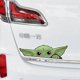 thumbnail image 2 of 5pcs 2*7" Baby Yoda stickers, Europe and America Star Wars cartoon car glass decals, The Mandalorian decorative wall decals, look at Baby Yoda bright, 2 of 5