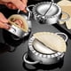 thumbnail image 1 of Xihbxyly Máquina para Hacer Dumplings de Acero Inoxidable, Cortador de Masa Fácil, Moldes Sellados Antiadherentes, Prensa Rápida para Dumplings, Máquina para Wontons y Tartas, Herramienta Rápida, Diá, 1 of 7