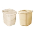 thumbnail image 3 of TISHITA 2 Pcs Bain de Pieds SPA Robuste pour Relaxation Pédicure avec Couvercle, 3 of 8