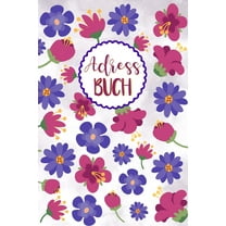 Adressbuch: Telefonbuch - Kontaktbuch - Adressverzeichnis mit Register für Kontakte von Bekannten, Freunden und Kollegen (Paperback)