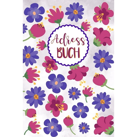 Adressbuch: Telefonbuch - Kontaktbuch - Adressverzeichnis mit Register für Kontakte von Bekannten, Freunden und Kollegen (Paperback)