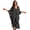 Celestial Sun Moon Stars, variant on Celestial Sun Moon Stars Print Women Kaftan Dresses Plus Size Beach Cover Up Deep V-Neck Batwing Sleeves Swimsuit Coverups Summer Caftan Dress