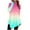 Hot Pink, variant on Women Tunic Tops Turtleneck Long Sleeve Solid Color Irregular Hem Blouse Shirts