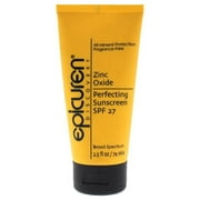 Zinc Oxide Perfecting Sunscreen SPF 27 by Epicuren for Unisex - 2.5 oz Sunscreen