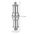 thumbnail image 2 of Nestingho 6Ud Adaptador Rosca Metal Plata 1 Cuarto A 3 Octavos Para Soporte De Cámara, 2 of 8