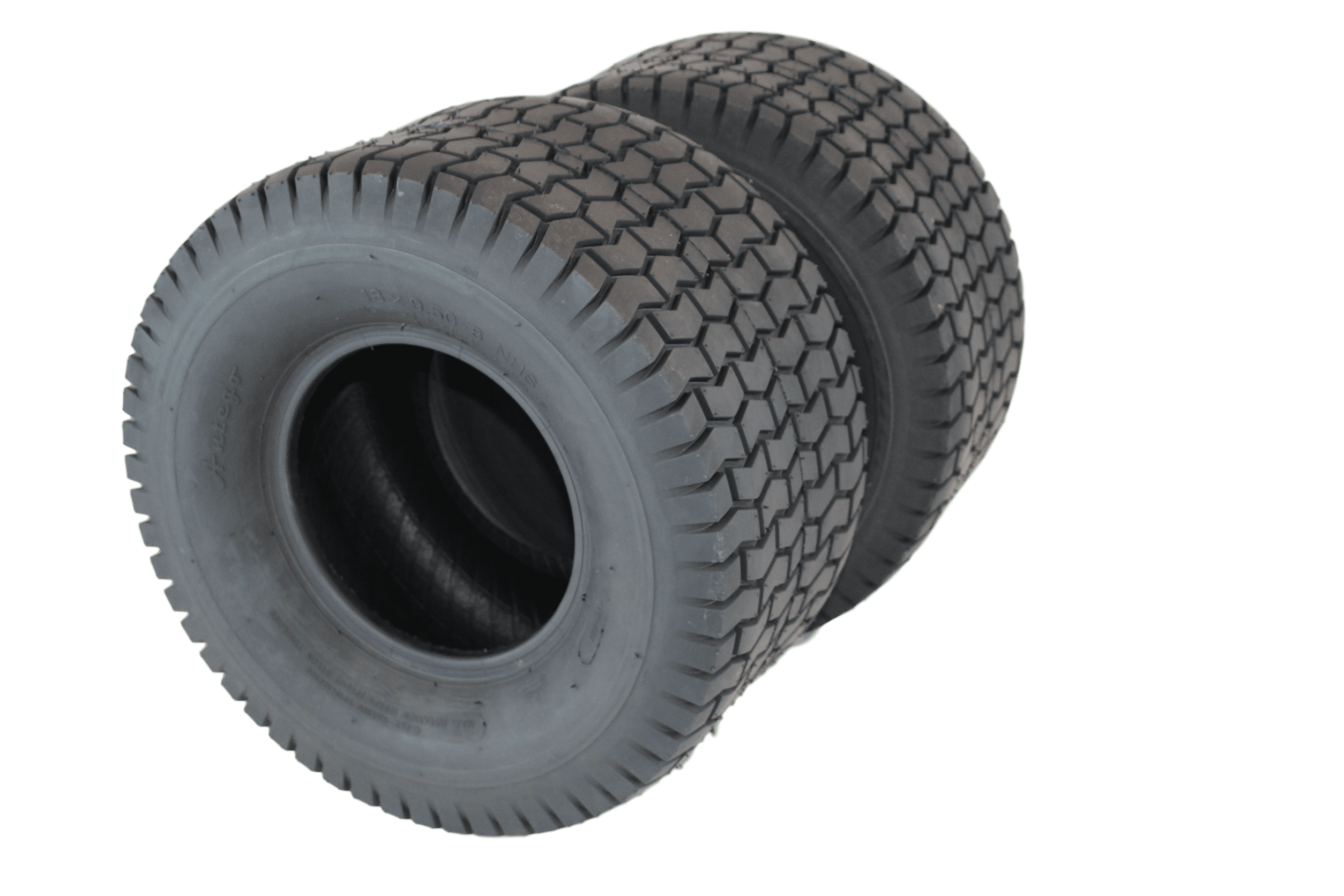 Antego Tire and Wheel 18x9.508 4 Ply Turf Tire for Lawn & Garden Mower