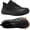 black, variant on OrthoComfoot Men's Orthopedic Trail Hiking Shoes: Comfortable Supportive Shoes for Walking and Everyday Wear