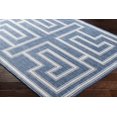 thumbnail image 2 of Mark&Day Outdoor Rugs, 3x7 Sylvia Global Indoor/Outdoor Navy/Ivory Runner Area Rug, Non Shedding Blue Ivory Carpet for Patio, Porch, Deck, Bedroom, Living Room or Kitchen (2'7" x 7'3" Runner), 2 of 4