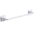 thumbnail image 3 of Lefu Self-Adhesive Towel Rod Storage Rack, Towel Bar Stick on Wall Bath Towel Holder Rail Rack,White L, 3 of 3
