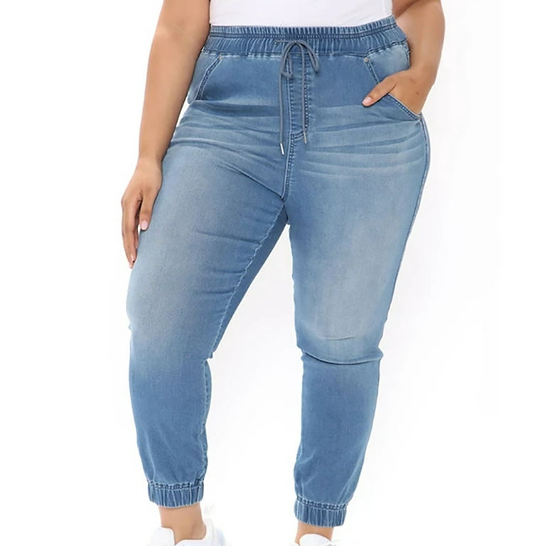 Fall Savings Clearance 2023! Womens Cinch Bottom Jeans Casual