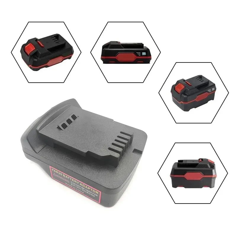 For Park*side 20V Lithium Batteries Converting To for De*walt DCB Series 18V/20V Lithium Battery Power Tools Drill Battery Adapter
