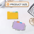 thumbnail image 3 of Colorful Tabbed Index Cards, 3x5 Inch Lined Ruled Note Cards with Divider Tabs,100 Sheets, Multi-Color Index Cards with Pre-Punched Holes for Organization, Note-Taking, Reminders & Planning, 3 of 7