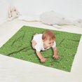 thumbnail image 2 of Green Bigfoot Pattern Blanket,Comfortable Soft Flannel Throw Blanket,All Season,Warm Lightweight Blankets for Sofa Bed Couch Living Room Chair,30"x40", 2 of 4