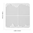 thumbnail image 3 of Miangastore Silicone Mold Coaster With High Transparency For Cup Mat 1Pc, 3 of 9