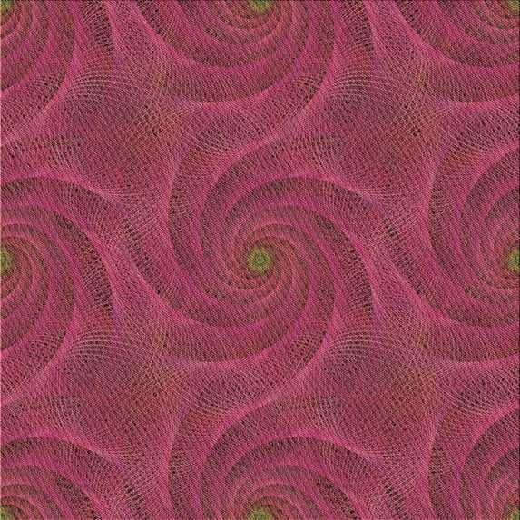 Ahgly Company Machine Washable Indoor Square Transitional Crimson Red Area Rugs, 6' Square