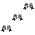 thumbnail image 3 of Qarigey 1 par de guantes para niños, exquisitas cubiertas para dedos artesanales de punto con patrón de camuflaje para usar al aire libre, Type1 NO1, 3 of 6