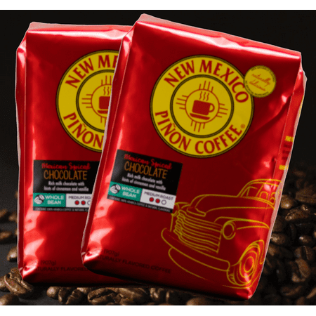 New Mexico Piñon Coffee (Mexican Spice Chocolate Whole Bean Coffee 2lb.)