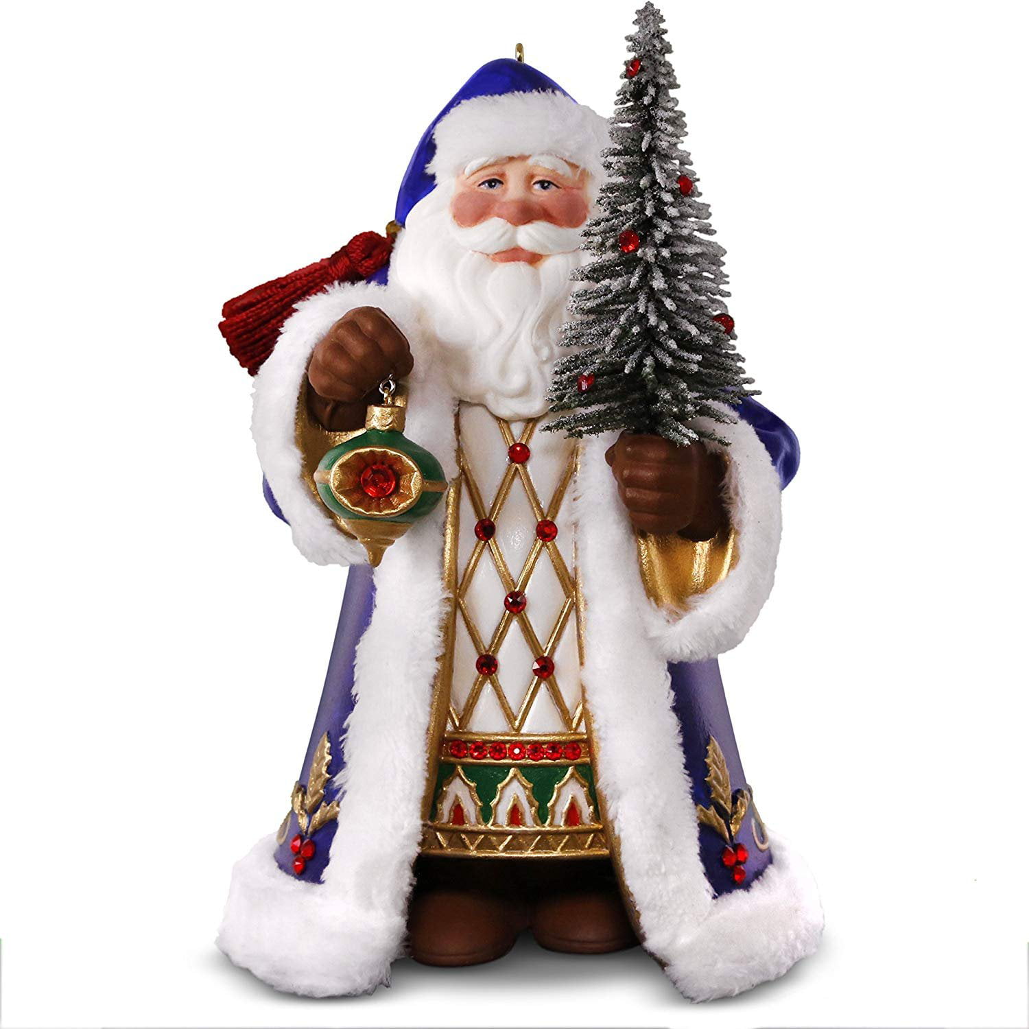 Hallmark Keepsake Christmas Ornament 2018 Year Dated, Old World Santa