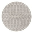 thumbnail image 3 of Unique Loom Eco Trellis Collection Area Rug - Native (7' Round Gray/Ivory), 3 of 7