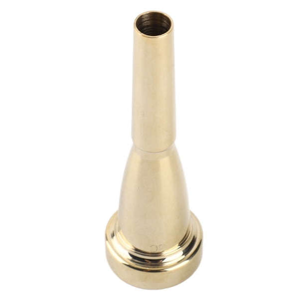 Boquilla de Trompeta, 7c 5c 3c, Juego de Boquillas de Trompeta Chapadas en Oro, Boquilla de Instrumento para Principiantes y Jugadores Profesionales, Material de Latón