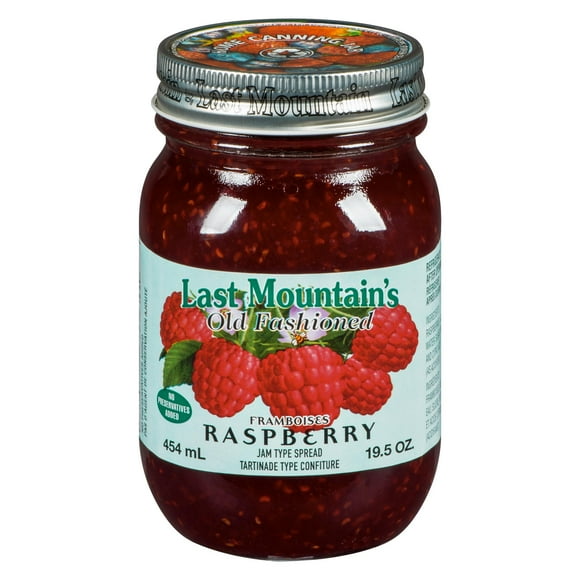 Last Mountain Old Fashioned Raspberry Spread, 454 mL