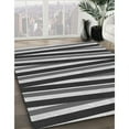 thumbnail image 3 of Ahgly Company Machine Washable Indoor Rectangle Transitional Dark Gray Black Area Rugs, 8' x 10', 3 of 7