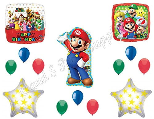 Party Decorations Super Mario Bros Party Supplies And Decorations