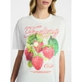 thumbnail image 5 of No Boundaries Washed Graphic Boyfriend Tee, Women's XXS-XXL, 5 of 5