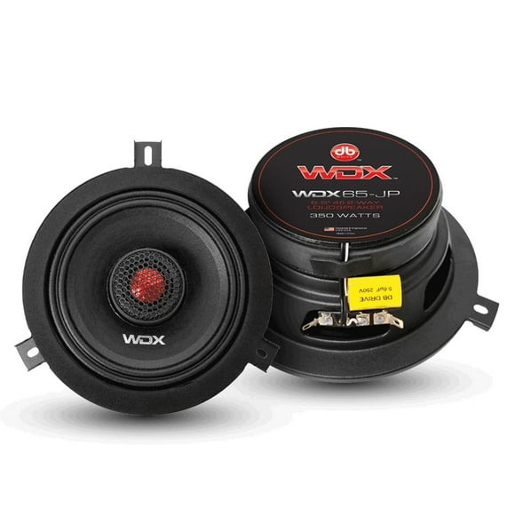 Bocinas para Jeep DB Drive WDX65-JP 350 Watts 6.5 Pulgadas 4 Ohms 150 Watts RMS WDX Series DB Drive WDX65JP