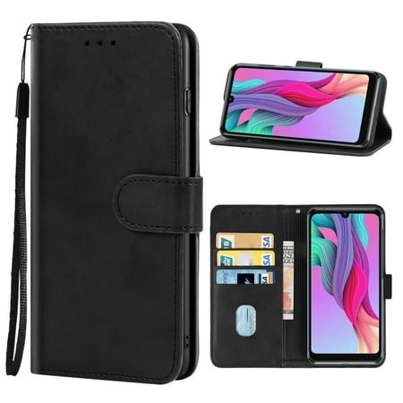 Leather Phone Case For ZTE Blade A5 (2020)