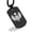 Black, variant on Stainless Steel Scarab Good Luck Charm Dog Tag Pendant Necklace