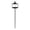 Black, variant on Linnome Wrought Iron Ground Stake Bird Feeder Outdoor Garden Small Wild Bird Food Station for Yard Lawn Wildlife Feeding