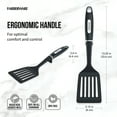 thumbnail image 5 of (2 pack) Farberware Professional Nylon Slotted Kitchen Spatula/Turner with Black Handle, 5 of 12