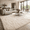 Cream White, variant on Ultra Soft Shag Area Rug for Living Room, Machine Washable Plush Carpet with Non Slip Backing, Fluffy Bedroom Rug for Home Decor, 8' x 10'