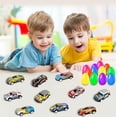 thumbnail image 4 of Huevos de Pascua de 12 unidades UPINLOOK con coches de juguete de retroceso, 4 of 7
