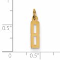 thumbnail image 2 of 14K Yellow Gold Small Polished Elongated 8 Charm, 2 of 2