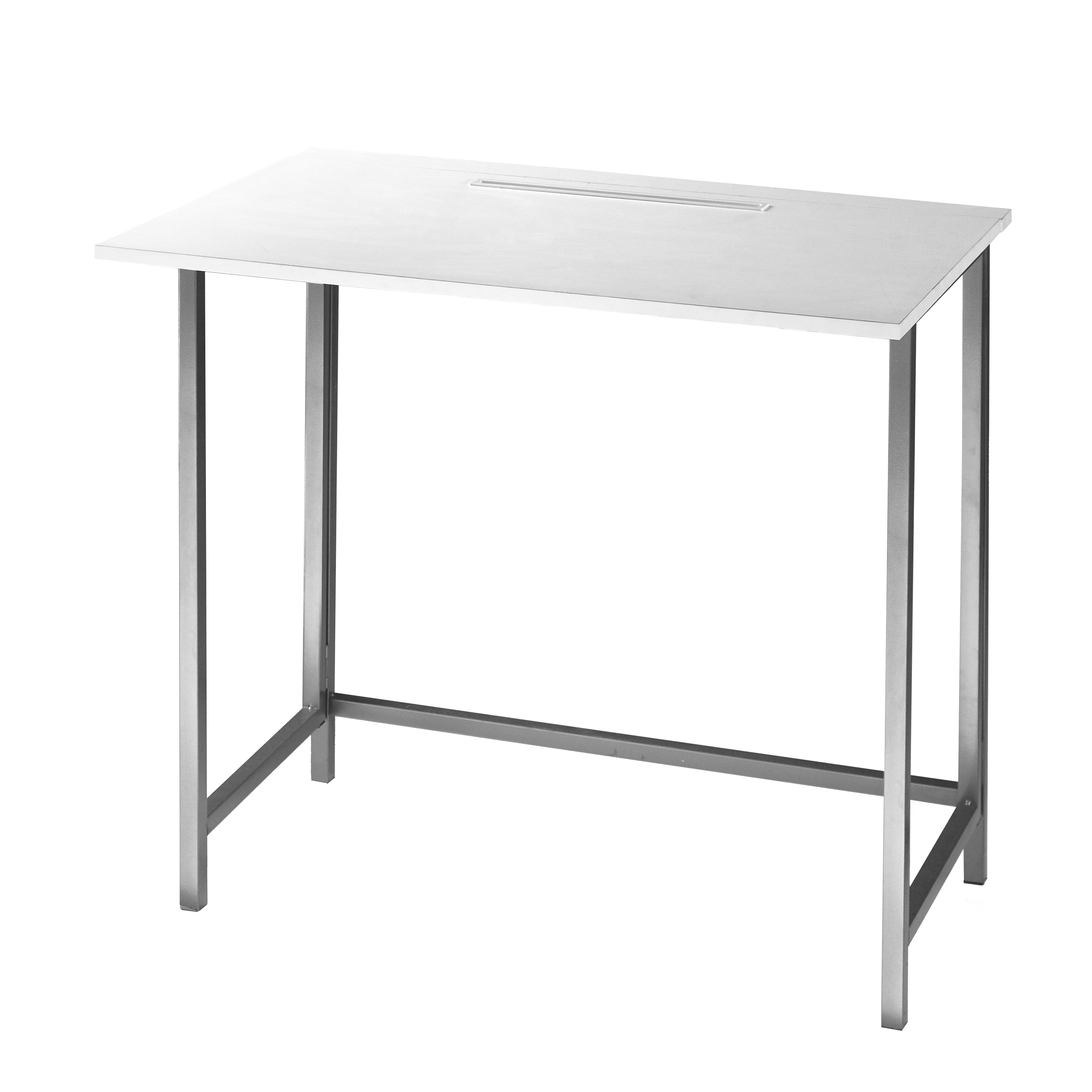 Heritage Club Kids Folding Desk with Tablet Slot, White
