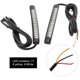 thumbnail image 1 of Tira de luz de se?al de giro de Suuonee1 par de motocicleta de coche flexible 17 SMD LED Luz de cola Tira de freno Indicador de se?al de giro Khall QC02560, 1 of 6