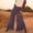 Purple, variant on Women's Plus Women's Pants for Work Plus Size Summer Pants for Women 2025 Vacation Plus Size Women's Wide Legs Flowing Training Pants Drawstring Lace Temperament Pants Yoga Body Pants Flared Pants