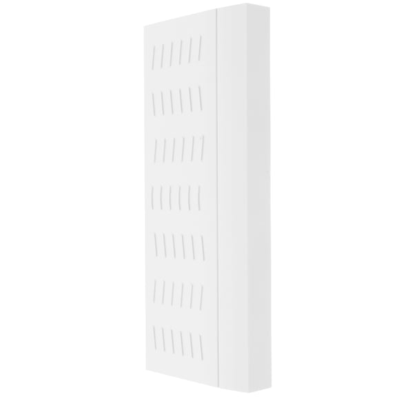 NICEXMAS White Plastic Threshold Ramp Pad Non Slip Entry Ramp for Home Sweeping Robot