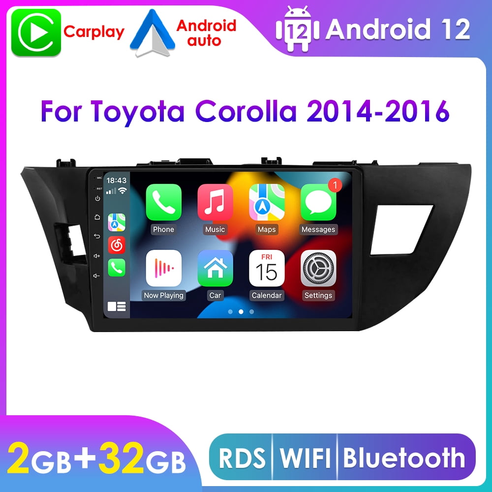 10.1" Android 12 Wifi 2+32GB DSP Car Stereo Radio Carplay GPS