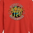 thumbnail image 3 of Teenage Mutant Ninja Turtles - Respect The Brotherhood - Toddler & Youth Long Sleeve Graphic Tee, 3 of 5