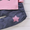 thumbnail image 5 of TOWED22 Toddler Baby Boy Outfit Set 2Pcs Printed Long Sleeve Cotton Tee and Pants Round Neck Elastic Waist Casual Winter Clothes(Pink,6-7 Y), 5 of 6