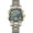 Gold Blue, variant on Men’s Skeleton Watch Stainless Steel Band Quartz Chronograph Waterproof Business Dress Wristwatch with Luminous Hands,Calendar & Multi-Functional Dial