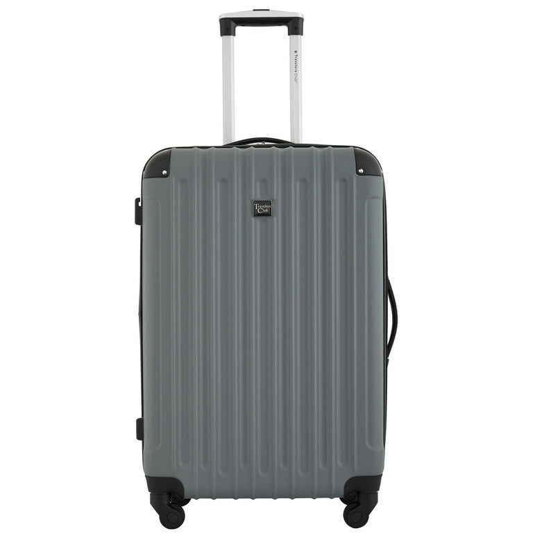 Travelers Club 4-piece Hard Side Spinner Luggage Set - Sage Green