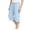 D#08-Sky Blue, variant on OYXSER Boys 3/4 Linen Capri Pants Drawstring Elastic Waist Summer Beach Shorts Pockets, White 14-15Y