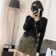 thumbnail image 1 of Camiseta adelgazante con capucha para mujer, nueva camiseta de manga larga, top de capa base, top versátil que suaviza tu silueta, 1 of 4