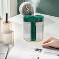 thumbnail image 4 of Uandlove Air Humidifier Portable Desk Humidifier Cool Mist Humidifier Small Humidifier For Home Bedroom Office Plants Three-Head Spray Night Function Green, 4 of 8